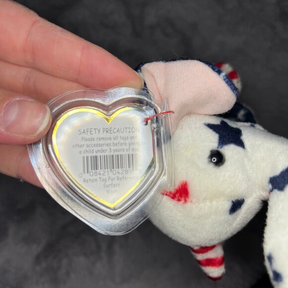 Beanie Baby Elephant Righty 2000 - Picture 4 of 4